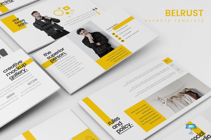 Belrust - Keynote Template