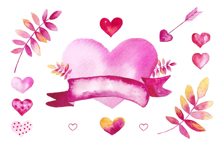Watercolor Heart