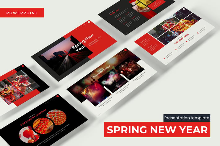 Spring New Year - Powerpoint Template