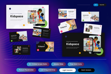 Kidspace - Kindergarten Preschool Keynote