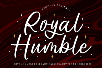 Royal Humble - Elegant Calligraphy Font