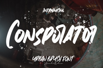 Conspirator - Brush Font