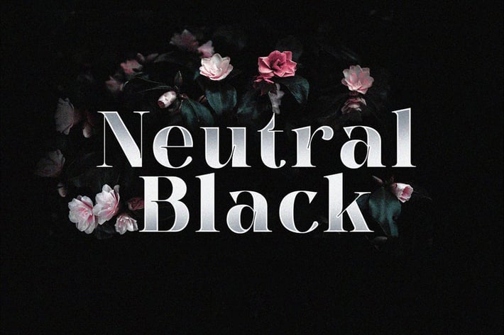 Neutral Black