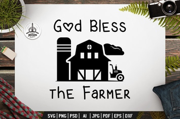 Farming Badge Design. Farm Label Template