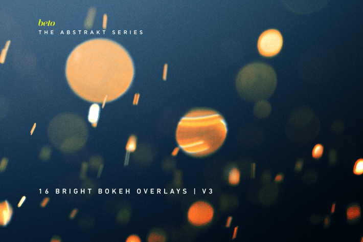 Color Bokeh Overlays V3