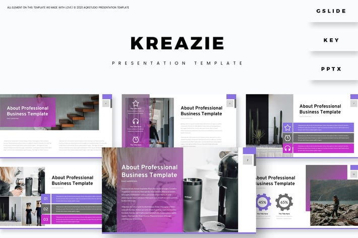 Kreazie - Presentation Template