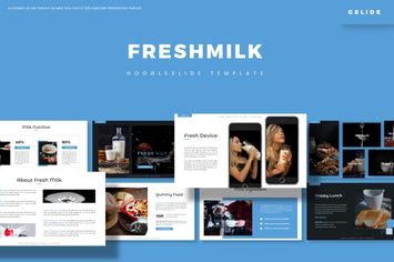 Freshmilk - Google Slides Template