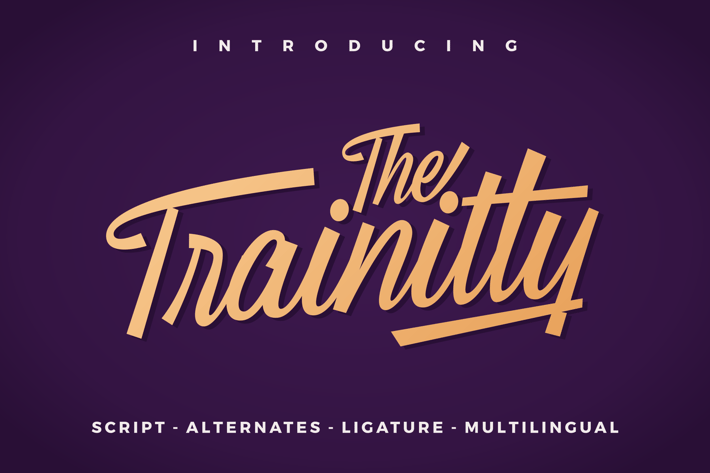 Trainitty Vintage Script