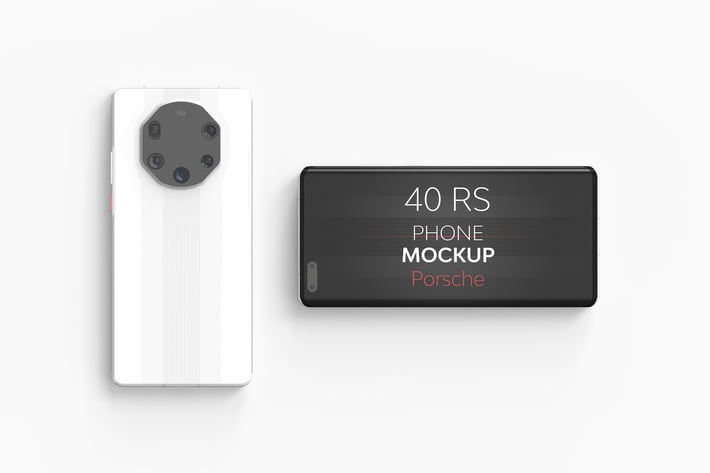 40 RS Phone Mockup
