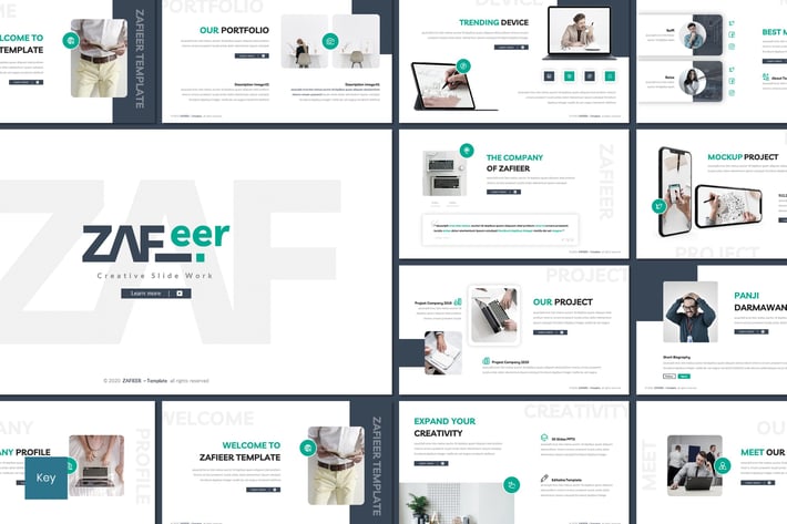 Zafeer - Business Keynote Template