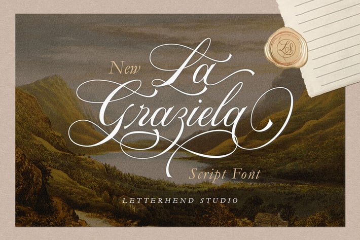 La Graziela - Script Font