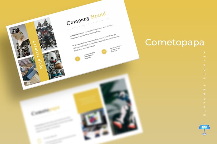 Cometopapa - Keynote Template