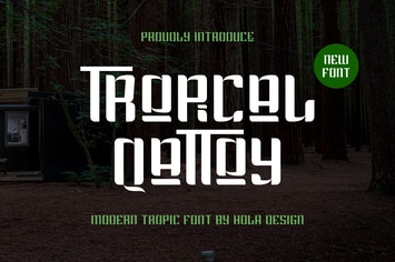 Tropical Qattoy - Sans Serif & Modern Tropic