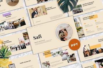 Safi - Wedding Powerpoint Templates