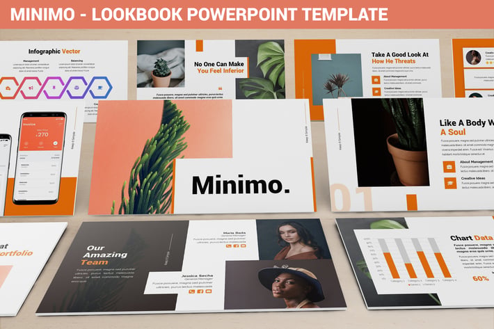 Minimo - Lookbook Powerpoint Template