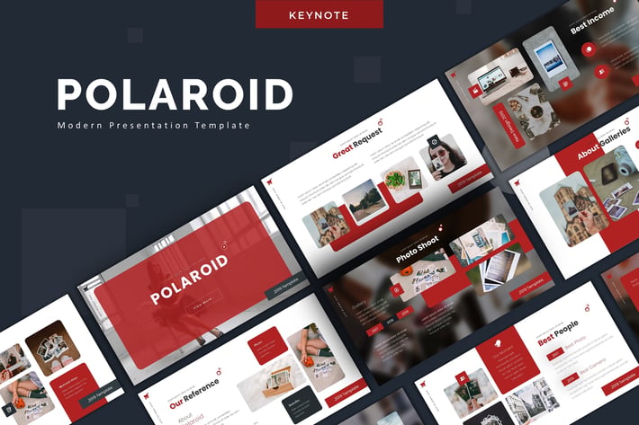 Polaroid - Keynote Template