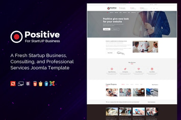 Positive - Startup Business Joomla Template