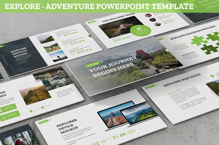 Explore - Adventure Powerpoint Template