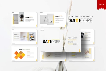 Saticore | Powerpoint Template
