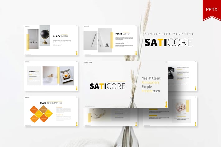 Saticore | Powerpoint Template