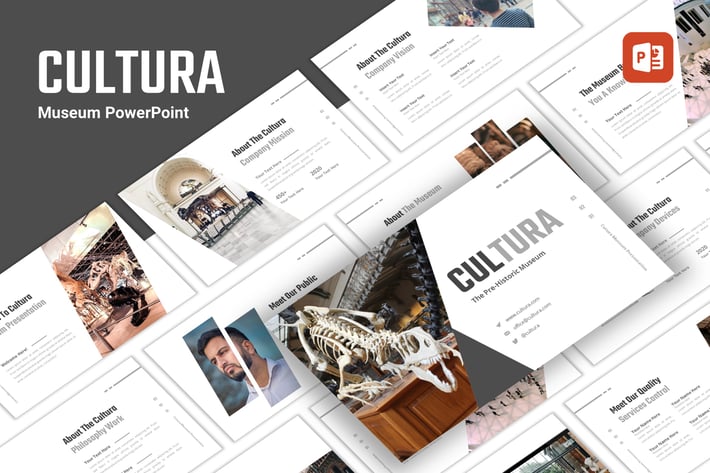Cultura - Museum PowerPoint Template