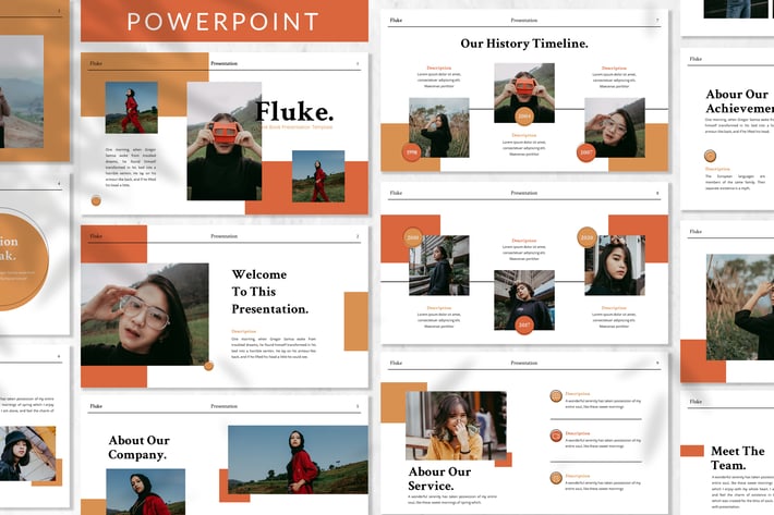 Fluke - Lookbook Powerpoint Template