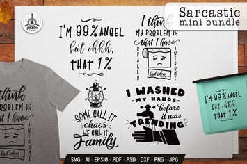 Sarcastic Vector Designs - Silhouette Objects