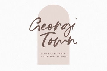 Georgi Town Script Font