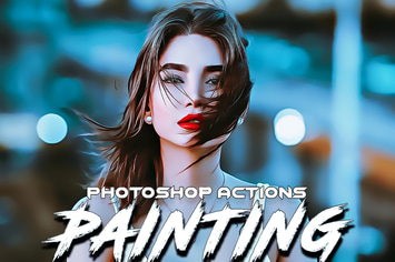 Painting Photoshop Action 