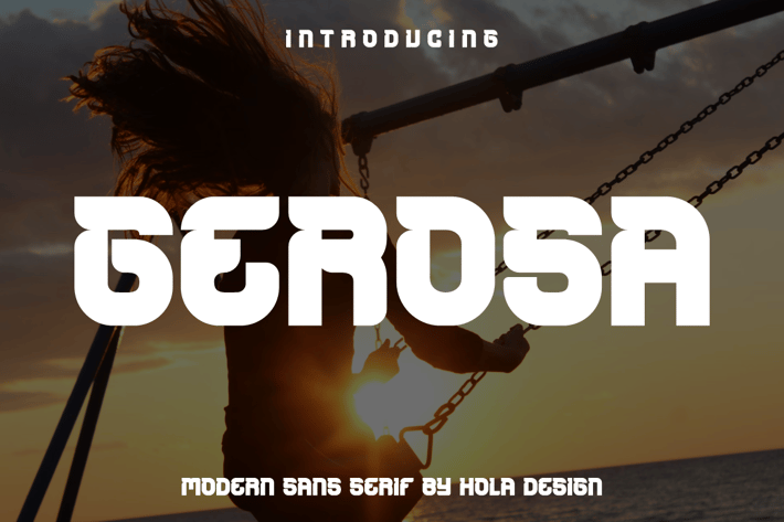 Gerosa Modern Sans Serif 