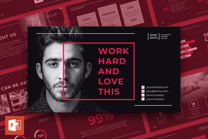 Art Director PowerPoint Presentation Template
