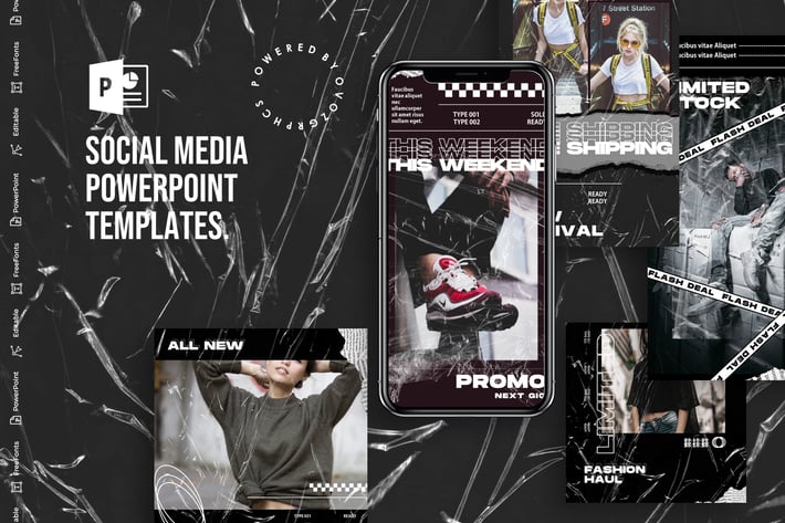 Social Media PowerPoint Tempate