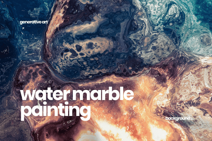 Water Marble Painting Backgrounds