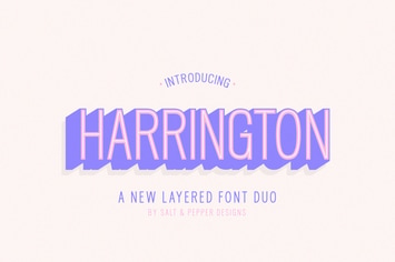 Harrington Font Family