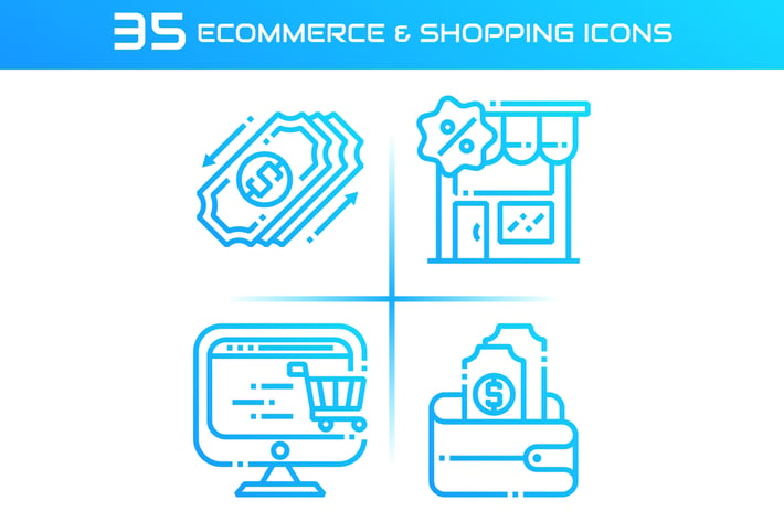 E-commerce and Shopping Icons