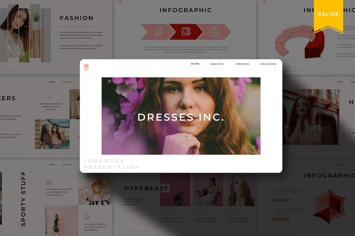 Dresses | Google Slides Template