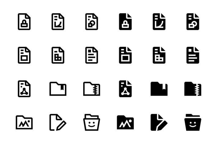 46 Files and Folders Icons