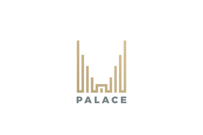 Logo Real Estate Palace Skyscrapers