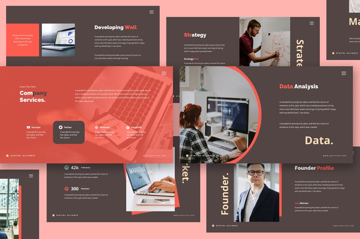 Digital Marketing Keynote Template