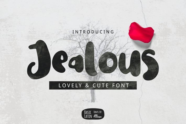 Jealous Font