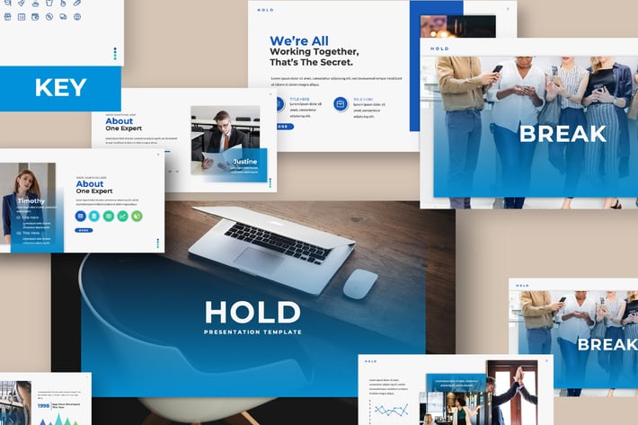 Hold Keynote Template