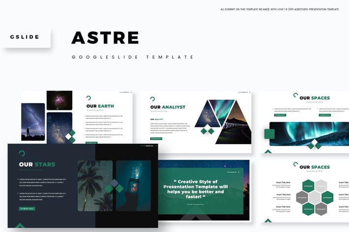 Astre - Google Slides Template