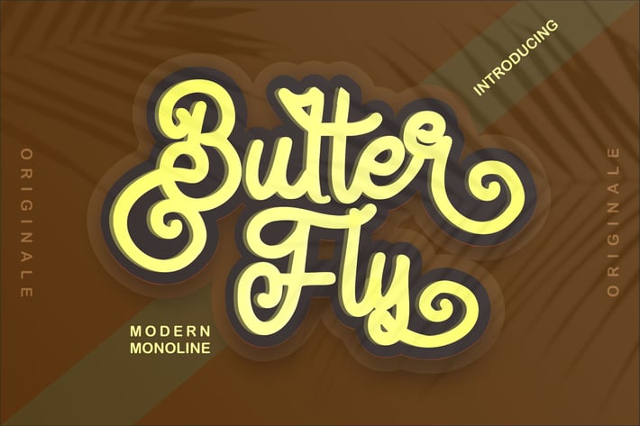 Butter Fly | Modern Monoline 