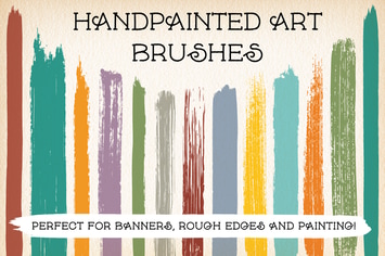 Hand-painted Art Brushes