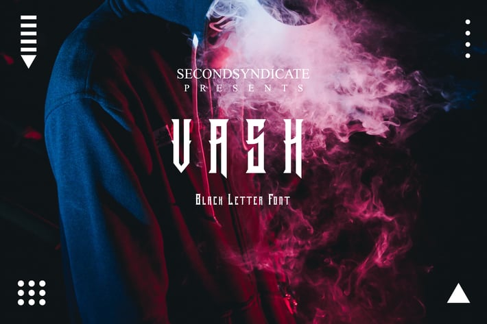 VASH - Black Letter Font