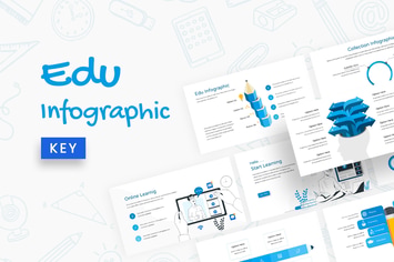 Edu Infographic Keynote Template
