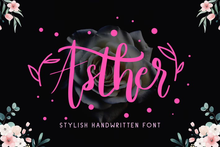 Asther - Stylish Handwritten Font