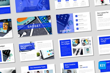 Gadget Presentation Template - (KEY)