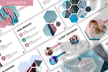 Heksagon - Business Keynote Template