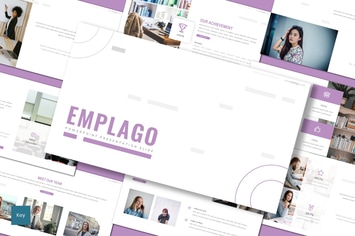 Emplago - Minimalist Keynote Template